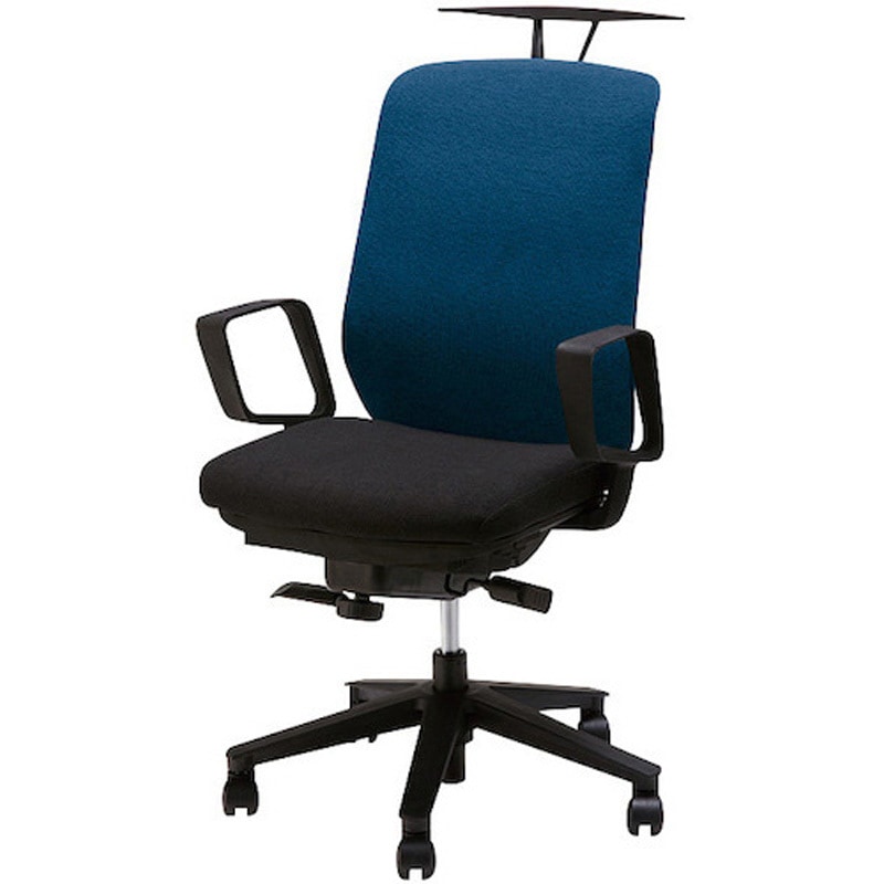 LVEB513FH-OBL 事務用チェアー レセーブ(Lesave)シリーズ ナイキ ハンガー付 ループ肘付   LVEB513FH-OBL