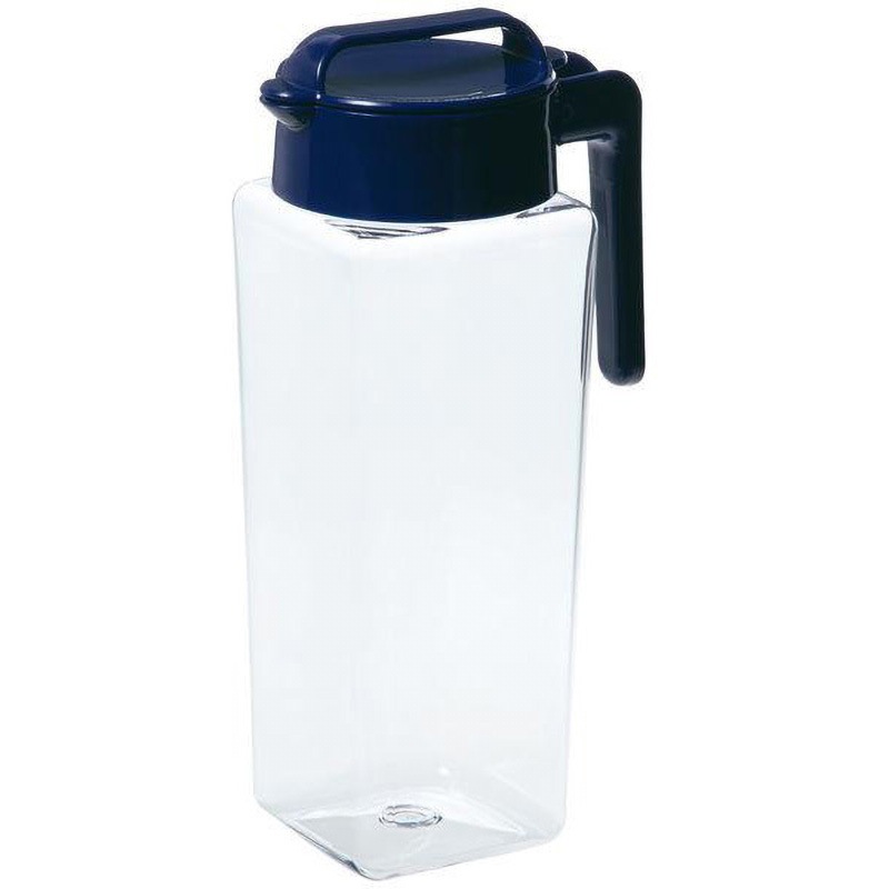 K-1298MB タテヨコ・スクエアピッチャー 岩崎工業 容量2.1L ブルー色 K