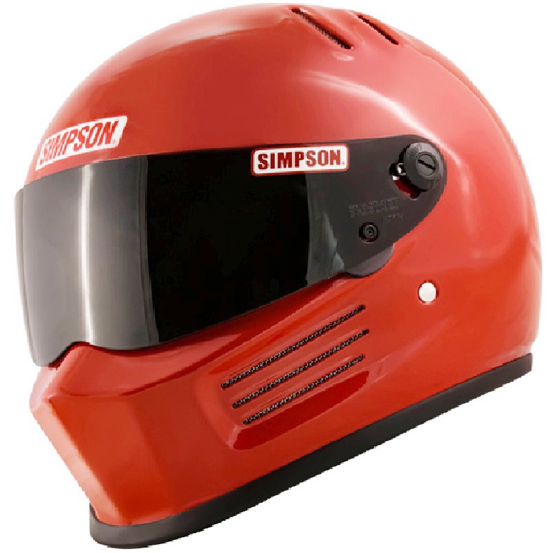【美品】シンプソン　バンディット　プロ　サイズ　61cm 3312206100 BANDIT Pro シンプソン レッド色 サイズ61 - 【通販