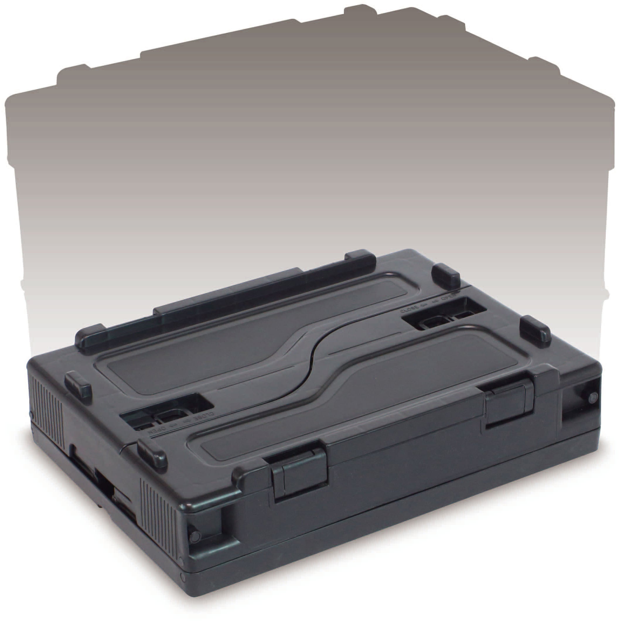 08-01-0185 折り畳みコンテナ20L TAKEGAWA(武川) ブラック色 08