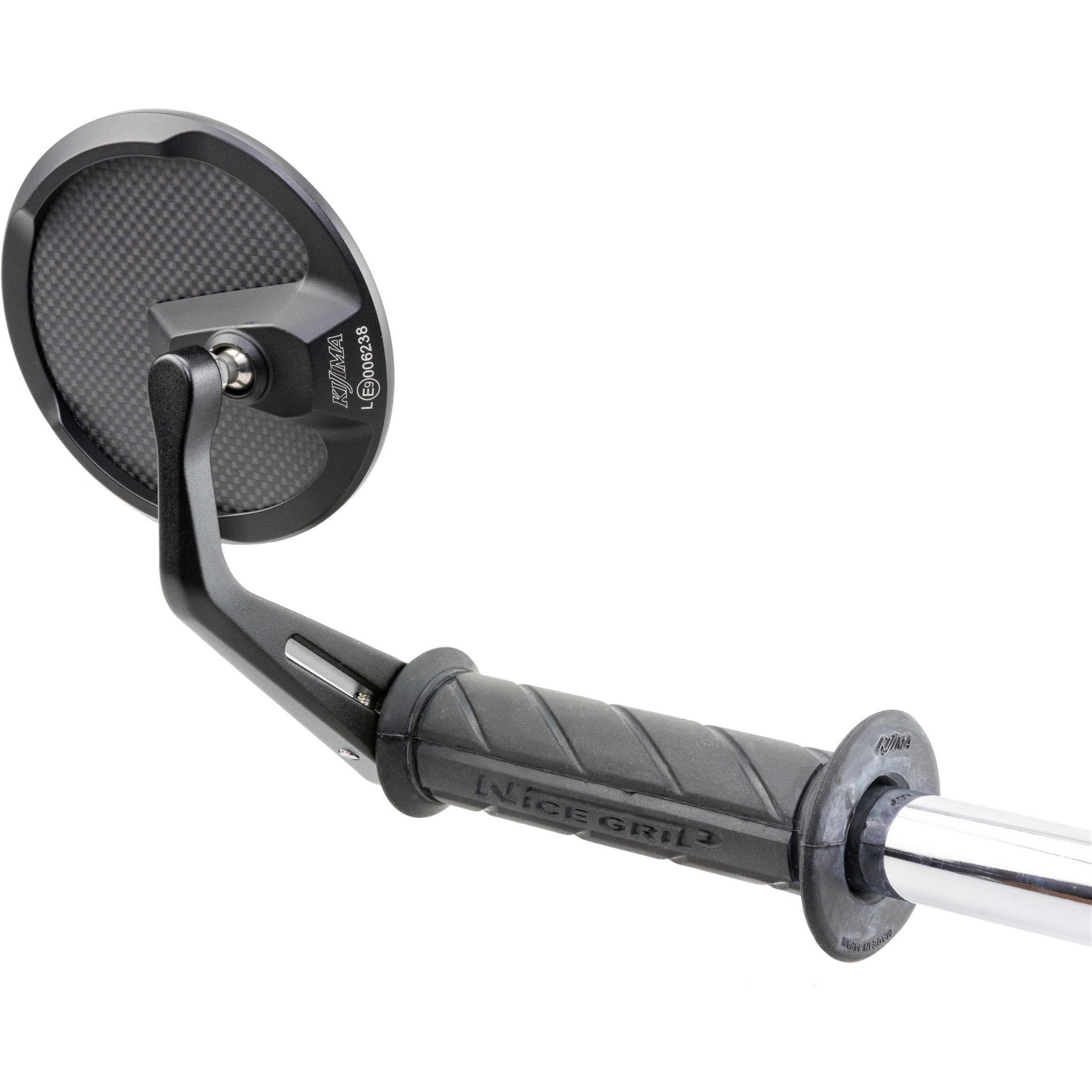 203-8095 ミラー TECH12 ラウンド バーエンドマウント KIJIMA(キジマ