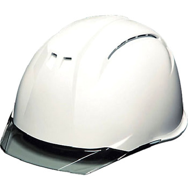 AP11EVO-CW-HA6-KP-W/S 透明バイザーヘルメット AP11EVO-CWシリーズ DICプラスチック アメリカン 衝撃吸収ライナーあり 白/スモーク色