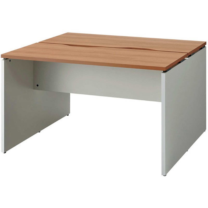 BF2-1212-J T2 b-Foret フリーデスク 両面タイプ(組立サービス付き) プラス[家具] 高さ720mm幅1200mm奥行1200mm  BF2-1212-J T2