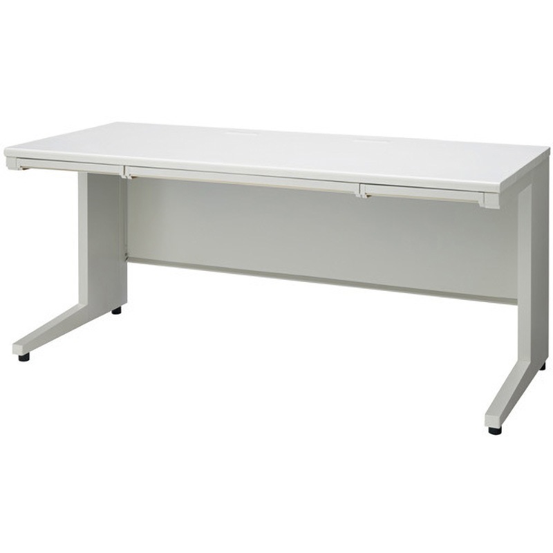 UJ-167H WS/W4 UJデスク 平机(組立サービス付き) プラス[家具] 引出しあり 高さ720mm幅1600mm奥行700mm
