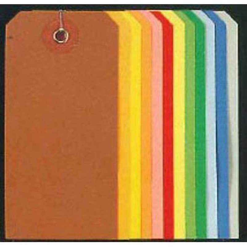 茶色 色布荷札 針金付 1箱(1000枚) カクケイ 【通販モノタロウ】