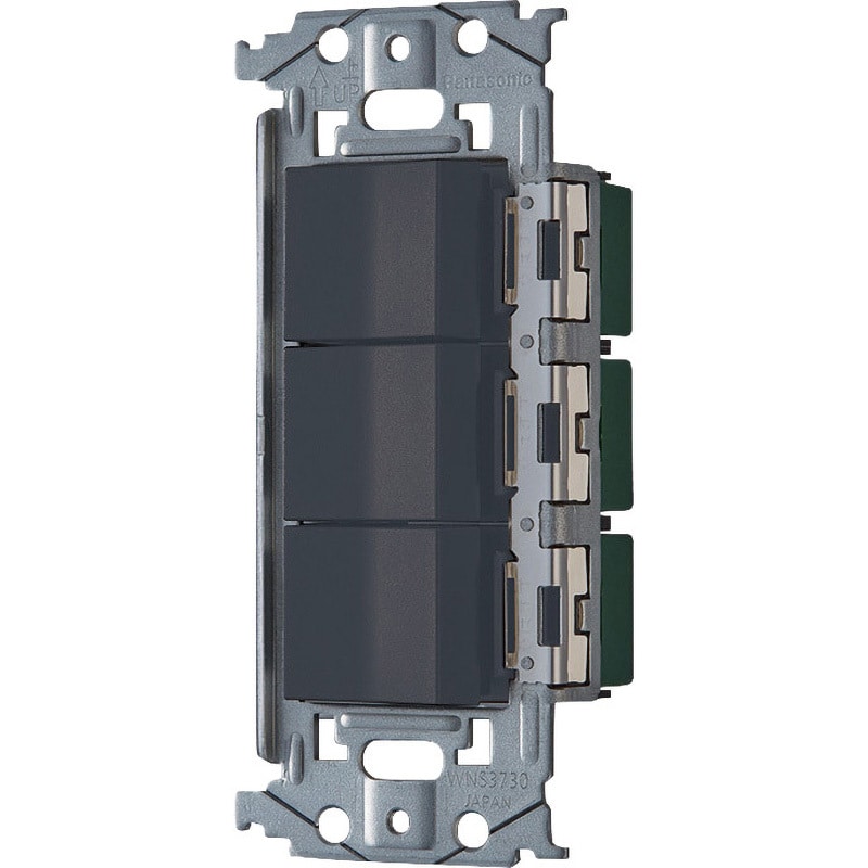 WNSS50244H SO-STYLE マット仕上 取付枠セット品 スイッチC(3路)・スイッチE(4路)X2 1セット パナソニック( Panasonic) 【通販モノタロウ】