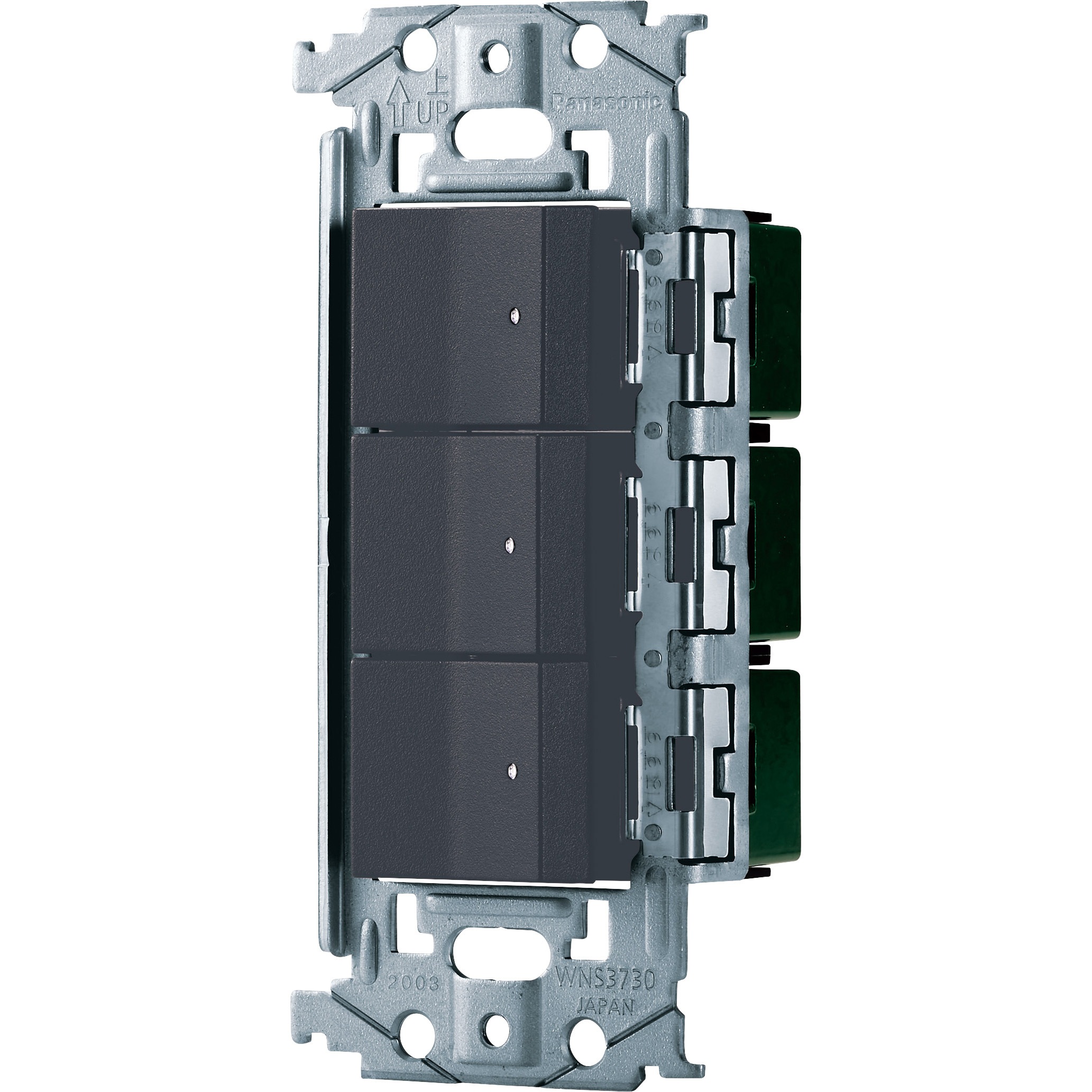 WNSS51666H SOーSTYLE 埋込スイッチセット ほたるスイッチE×3 Panasonic(パナソニック) マットグレー色   WNSS51666H