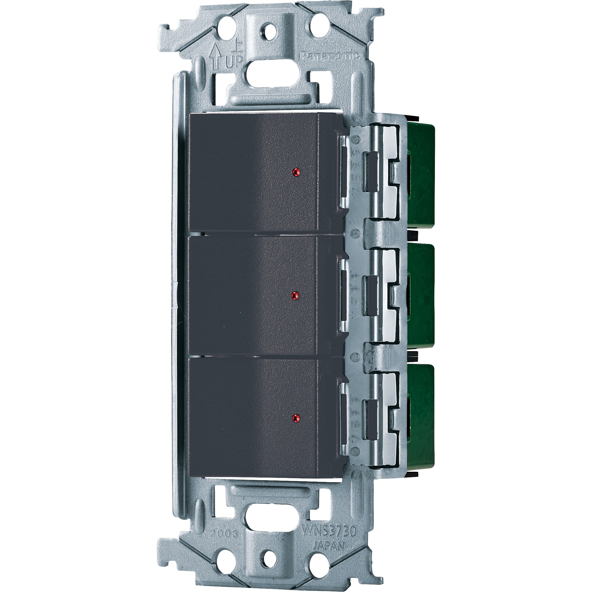 WNSS51888H SOーSTYLE 埋込スイッチセット パイロットスイッチC 0.5A×3 Panasonic(パナソニック) マットグレー色   WNSS51888H