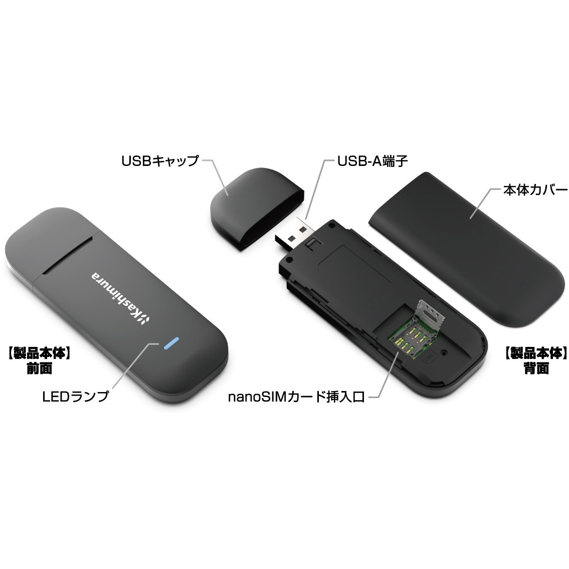 Kashimura 4G LTE USB WiFiルーター kd249a-300x210.jpg