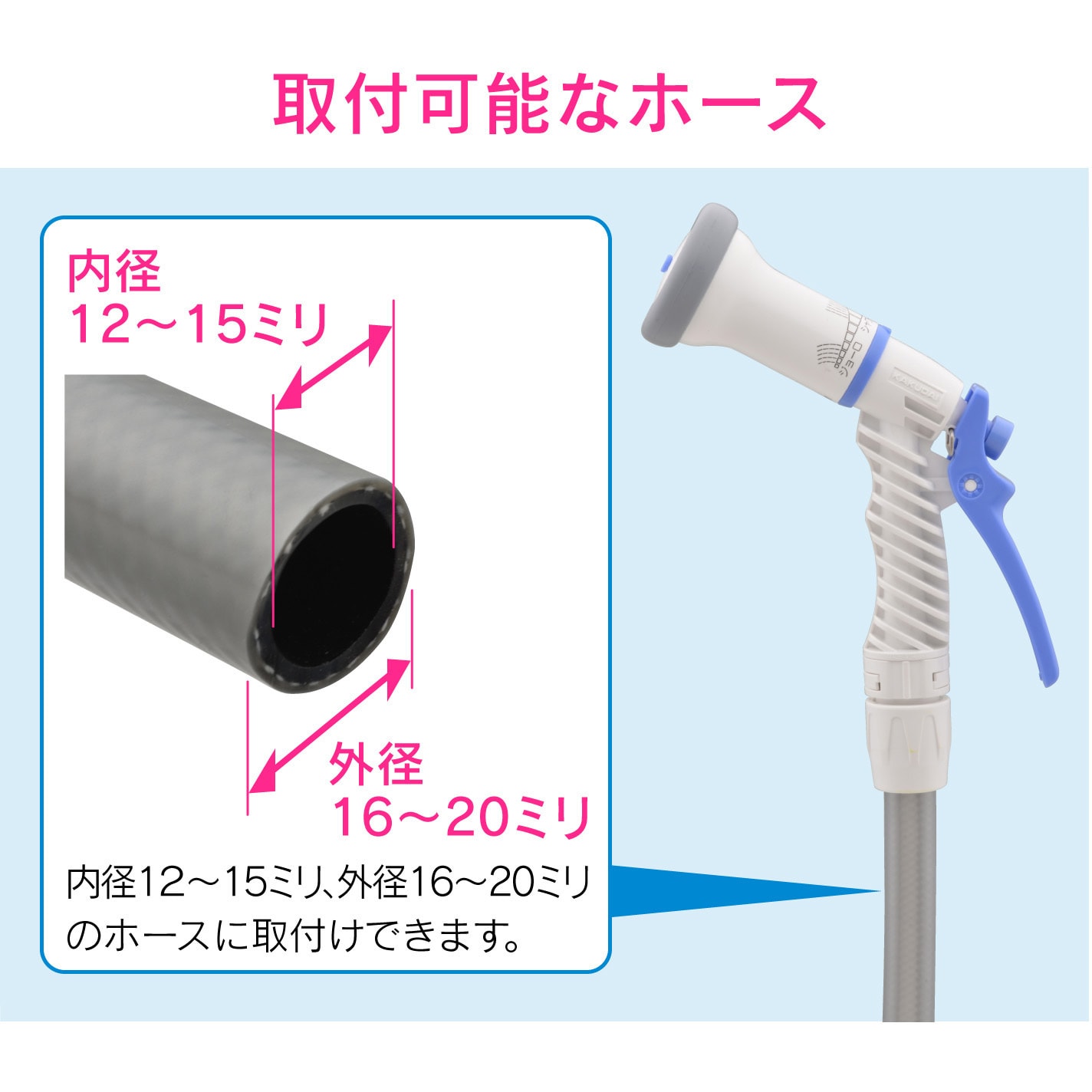 Ga Qb002 シャワーノズル 切替4種類 散水ノズル 水まき ホースがねじれない Gaona ガオナ Ga Qb002 1個 通販モノタロウ