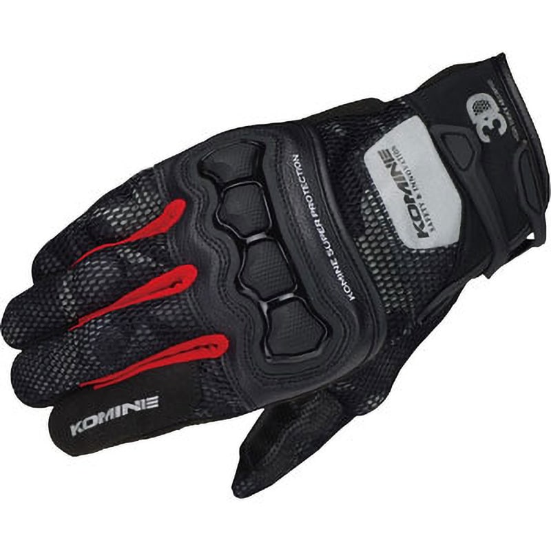 06-215/BKCAMORD/XL GK-215 プロテクト3Dメッシュグローブ