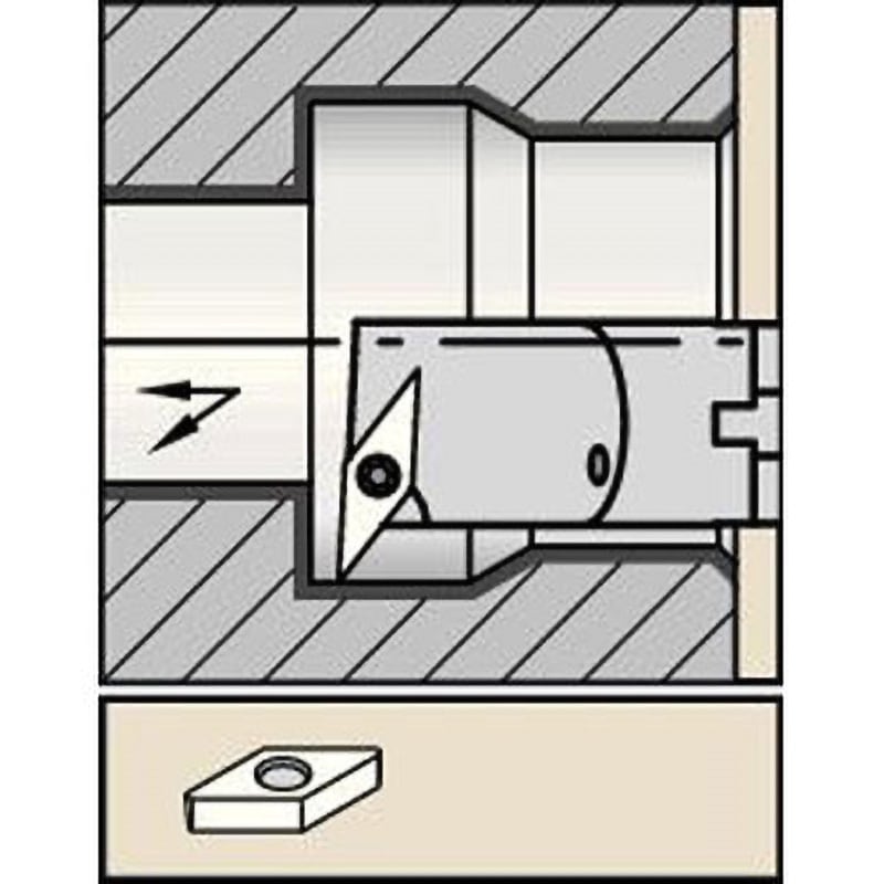 A25TSVUBR16 旋削ホルダー A-SVUB 93° ケナメタル スクリューオン