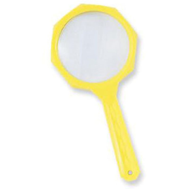 LF-45-Y 学童用虫めがね 共栄プラスチック 3.5倍 レンズ径45mm LF-45-Y