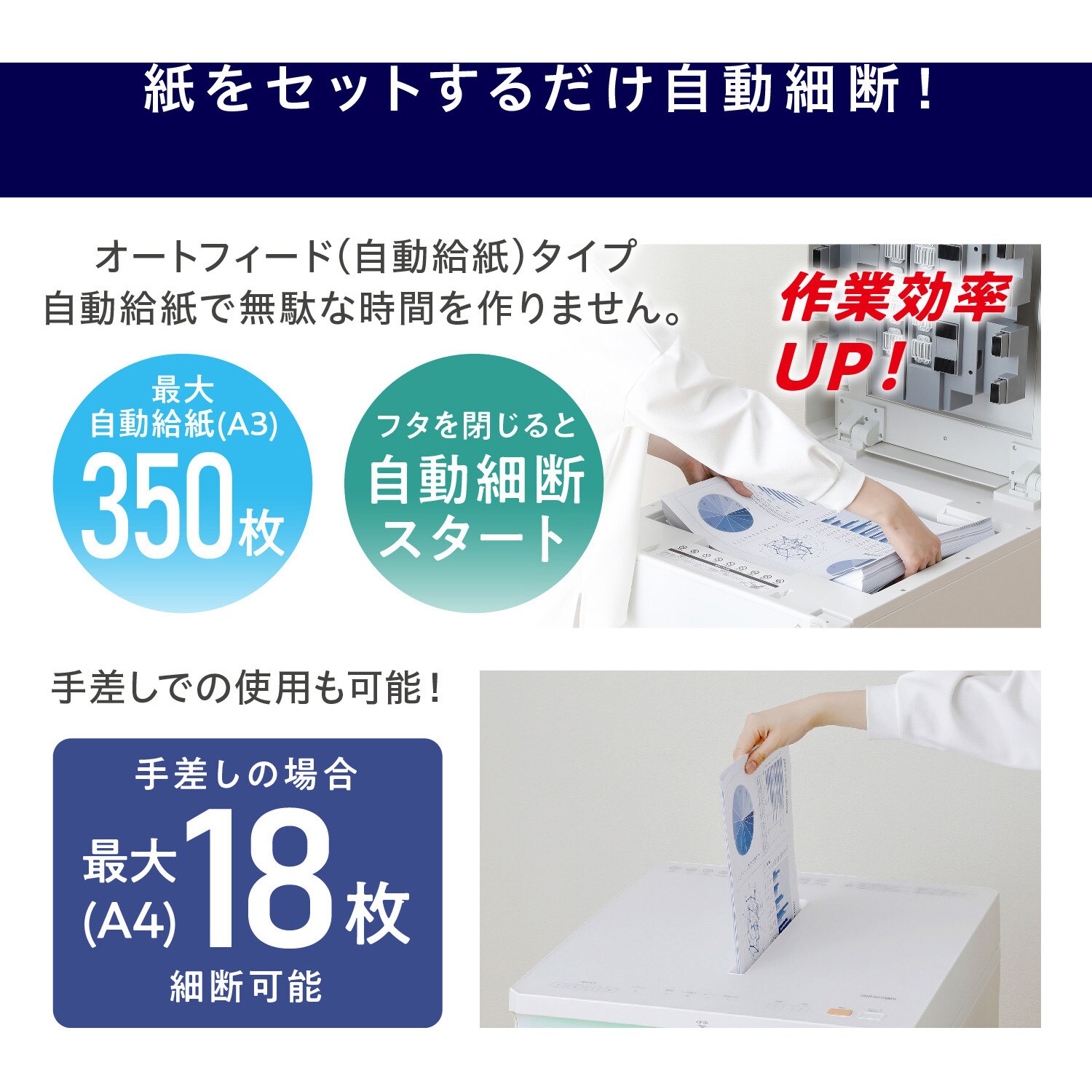 AFS3350C-W A3オートフィードシュレッダー アイリスオーヤマ AFS3350C-W A3オートフィードシュレッダー アイリスオーヤマ