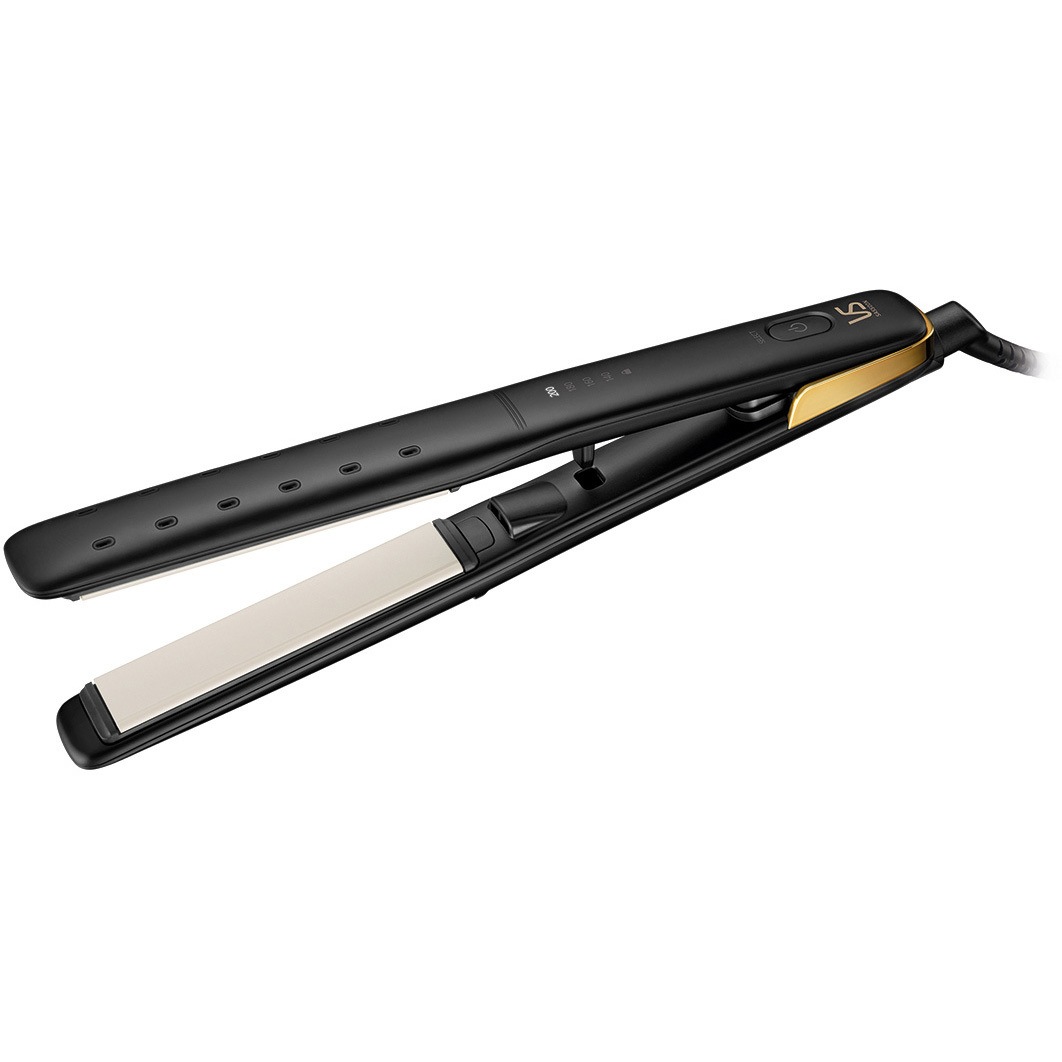 ストレートヘアアイロン ブラック/ゴールド VSI1021KJ マイナスイオンストレートヘアアイロン 1個 ヴィダル