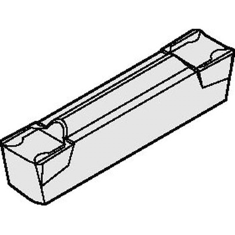 A4C0405R10CF02 KCU25 A4 溝入れインサート A4C-R-CF ケナメタル 右勝手 仕様1010 コーナーR0.2mm 1セット(10個) A4C0405R10CF02 KCU25