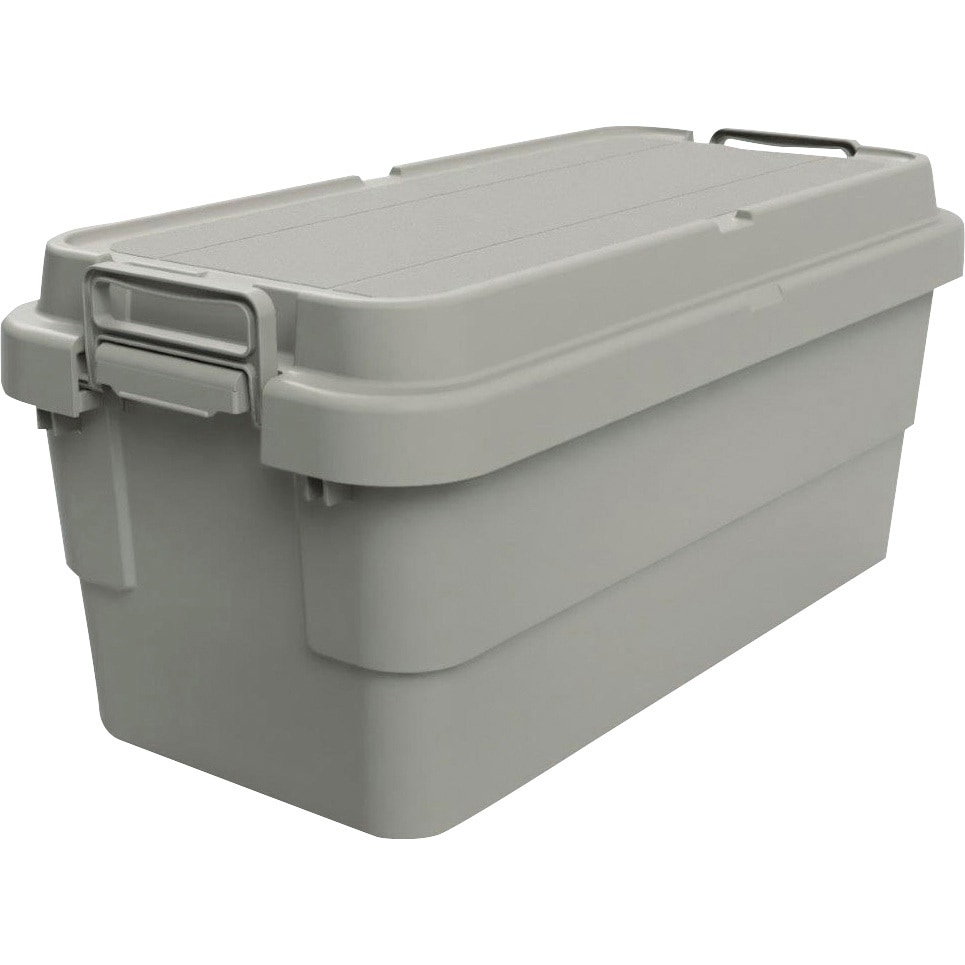 TRUSCO(トラスコ) トランクカーゴ 2個 70L グレー GYCF-70 GYCF-70 トランクカーゴ フラット天板仕様 TRUSCO グレー色 外寸(幅
