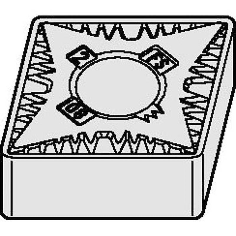 CNGG120404FS KC5010 ISO インサート CNGG-FS ケナメタル 両面 コーナーR0.4mm 1セット(5個) CNGG120404FS KC5010