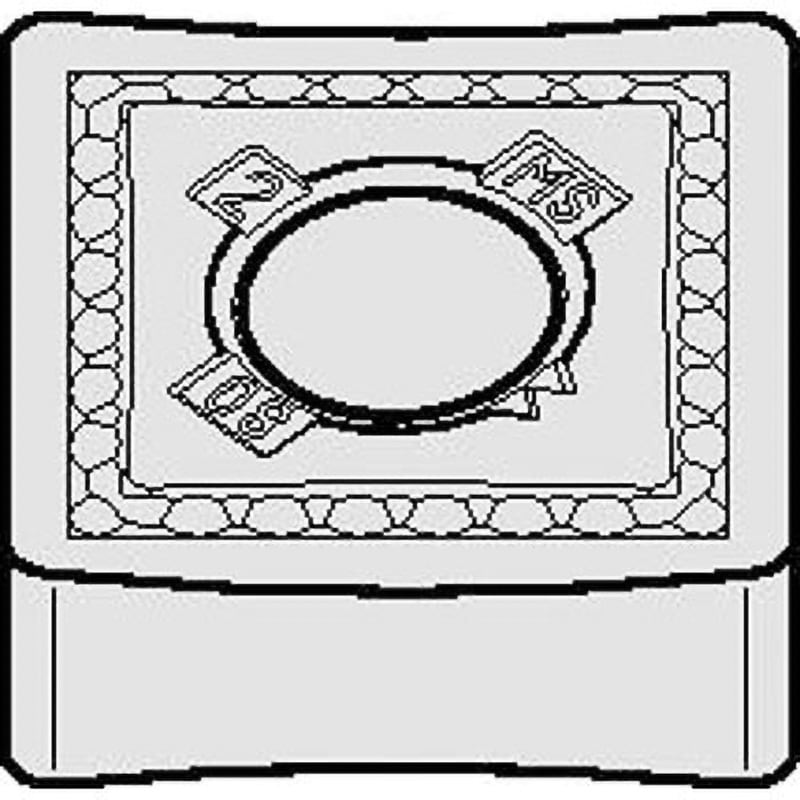 SNMG120412MS KC5010 ISO インサート SNMG-MS ケナメタル 両面 コーナーR1.2mm 1セット(10個) SNMG120412MS KC5010