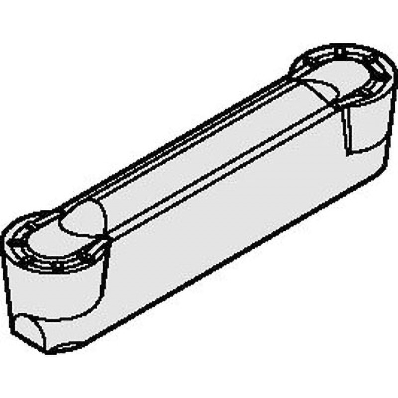 A4R187I04P00GMN KCU25 A4 溝入れインサート A4R-P-GMN ケナメタル コーナーR2.4mm 1セット(10個) A4R187I04P00GMN KCU25