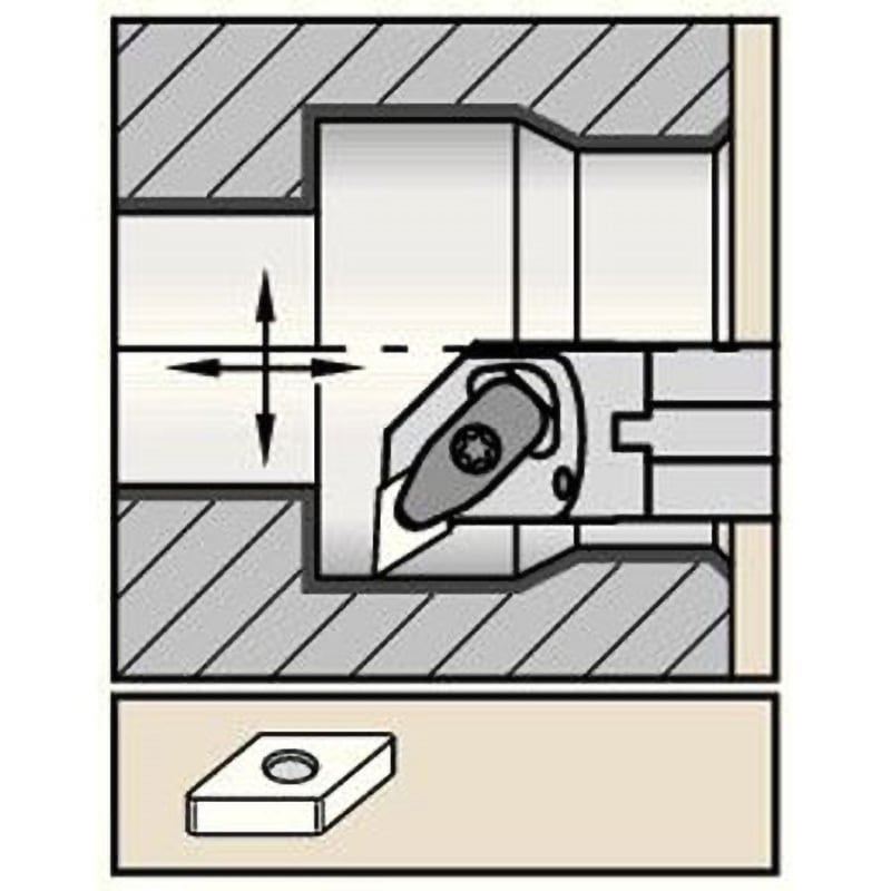 A25RDDUNR11KC04 内径ボーリングバー A-DDU-KC ケナメタル クランプシステムKenclamp(TM)