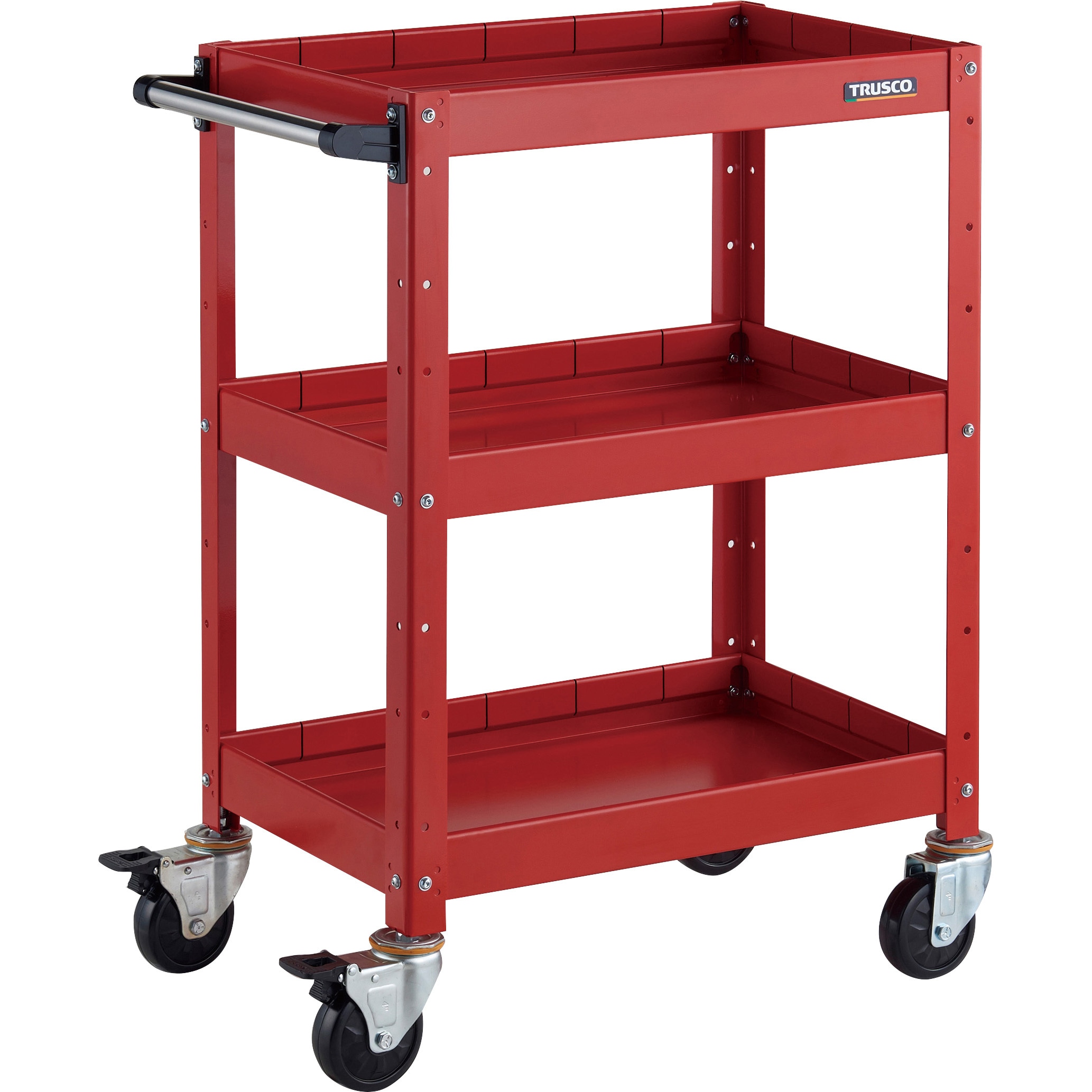 BDW-963F3-RR ツールワゴン バーディワゴン 600X400XH880 深3段 TRUSCO