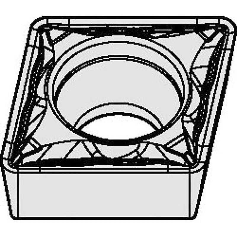 CPMT09T308FP KTP10 ISO インサート CPMT-FP ケナメタル 片面 形状ひし形80° 逃げ角11度 1セット(10個) CPMT09T308FP KTP10