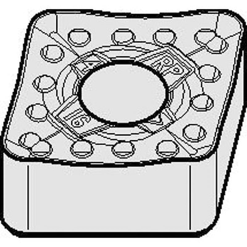 CNMM120408RP KCM25B ISO インサート CNMM-RP ケナメタル 片面 コーナーR0.8mm 1セット(10個) CNMM120408RP KCM25B