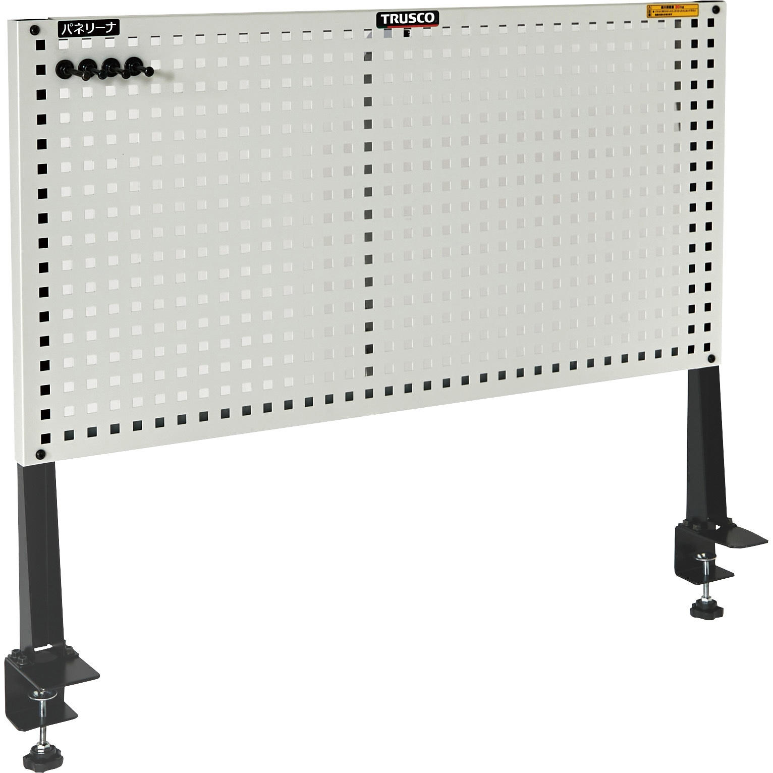 TUR-5-W900 ライトパンチングパネル パネリーナ 卓上用 間口900 TRUSCO 高さ745.2mm  TUR-5-W900
