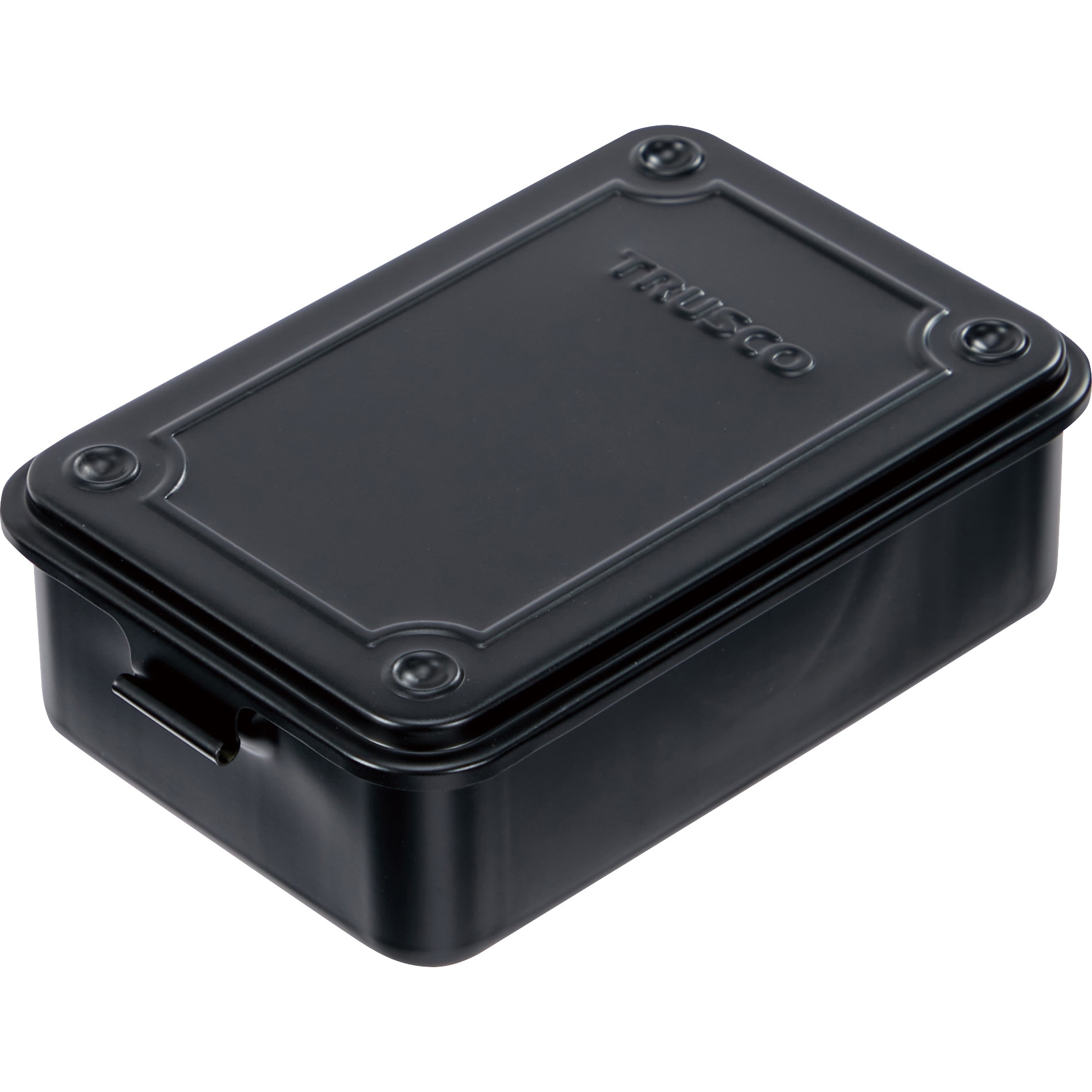 T-150MBK トランク型工具箱 154X105X52 TRUSCO つや消しブラック色 T