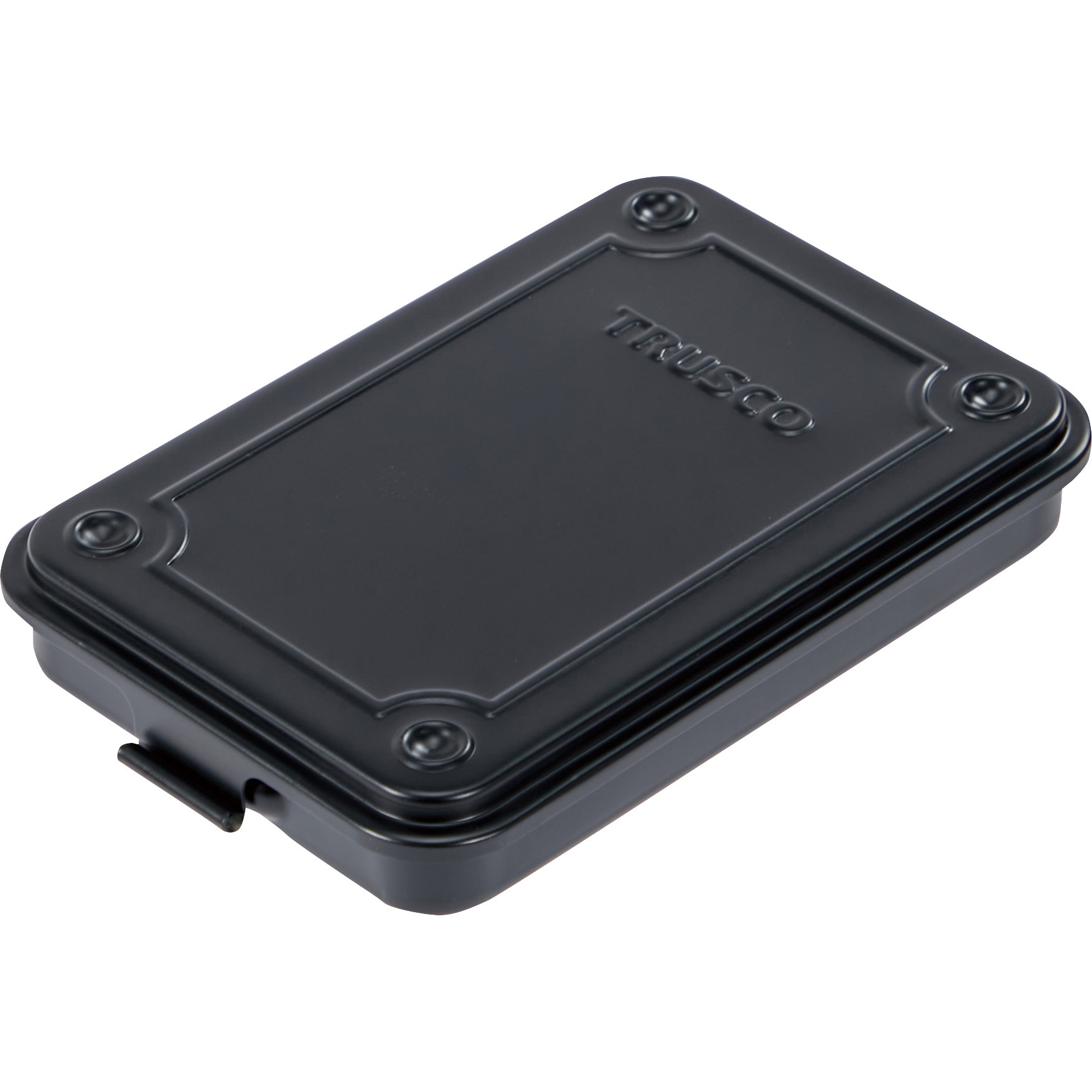 T-15MBK トランク型工具箱 154X105X29 TRUSCO つや消しブラック