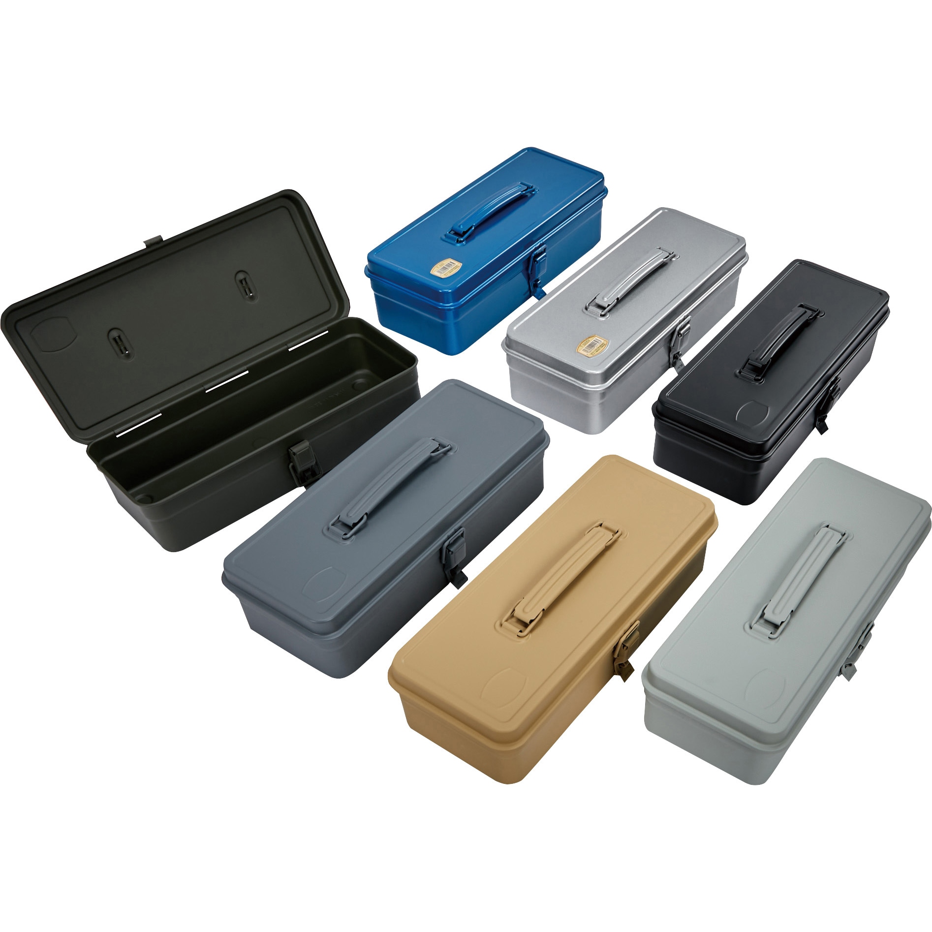 T-320MBK トランク型工具箱 333X137X96．5 TRUSCO スチール つや消し