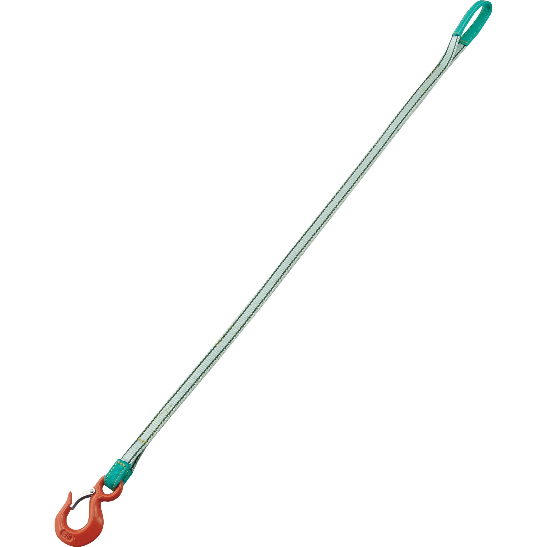 TPSH25-1P15 フック付きベルトスリング(1本吊り) TRUSCO 全長1.5m  TPSH25-1P15