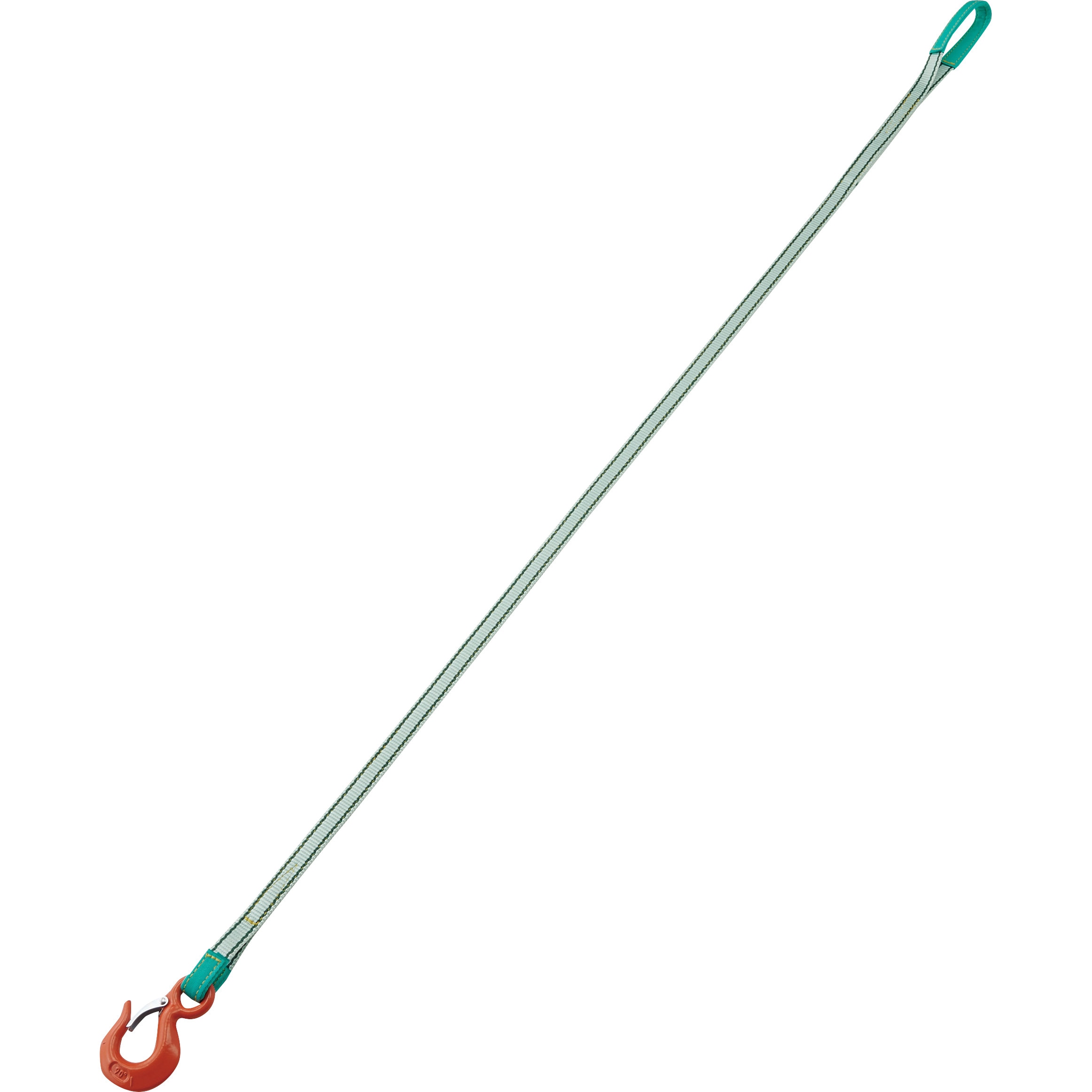 TPSH25-1P20 フック付きベルトスリング(1本吊り) TRUSCO 全長2m  TPSH25-1P20