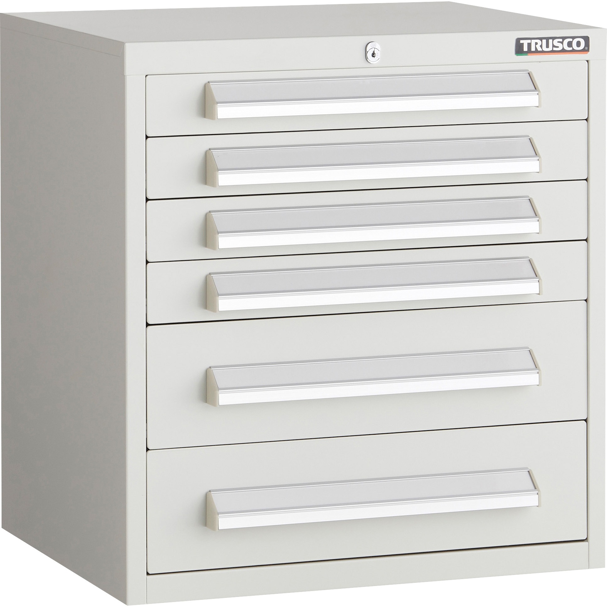 WLVR-541-W ミニキャビネットWLVR型(卓上・ワイド型) TRUSCO 外寸法500×412×540mm