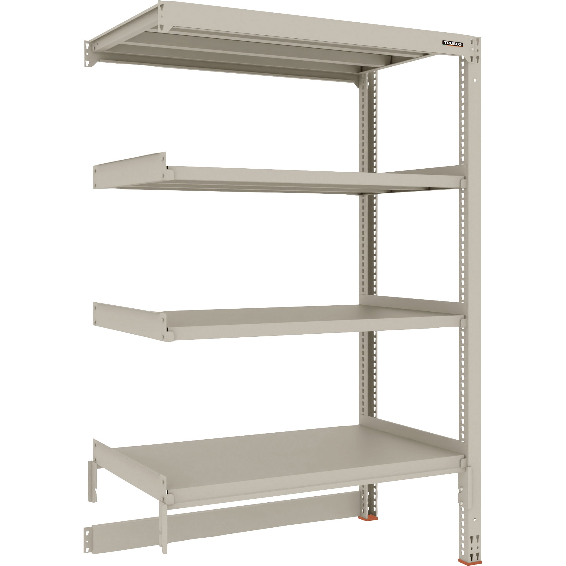 M3-DB6474B M3型中量棚 台車天板収納型 4段 高さ1800mm 1セット TRUSCO 【通販モノタロウ】