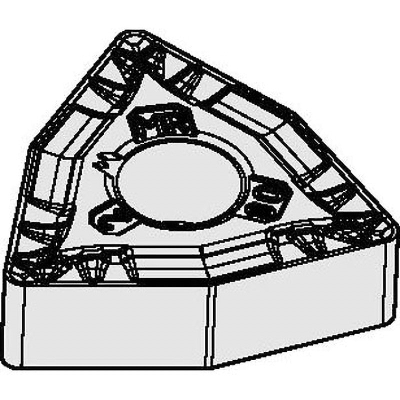 WNMG080408MR KCM25 ISO インサート WNMG-MR ケナメタル 両面 コーナーR0.8mm 1セット(10個) WNMG080408MR KCM25 8,049円