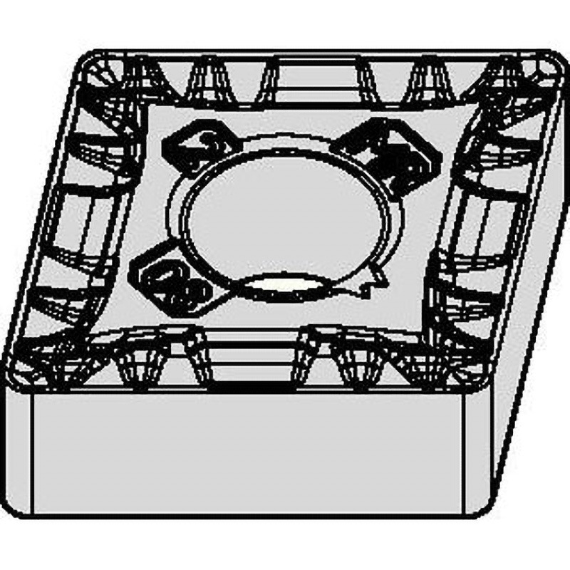 CNMG160612MR KCP10B ISO インサート CNMG-MR ケナメタル 両面 コーナーR1.2mm 1セット(5個) CNMG160612MR KCP10B 7,385円