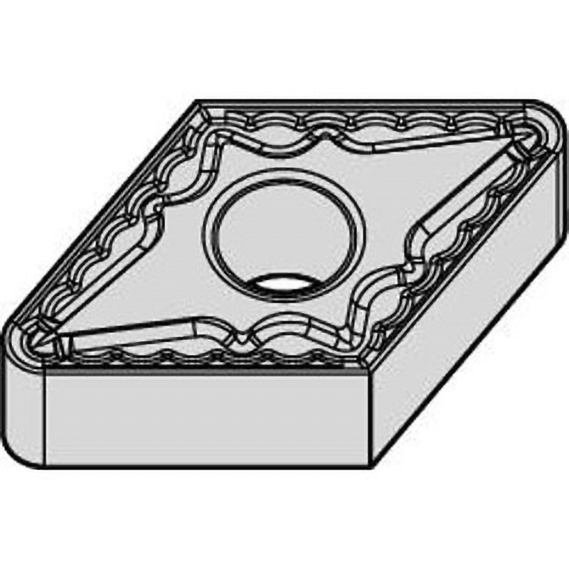 DNMG150616MG KCP10B ISO インサート DNMG-MG ケナメタル 両面 形状ひし形55° 逃げ角0度 コーナーR1.6mm 1セット(5個) DNMG150616MG KCP10B