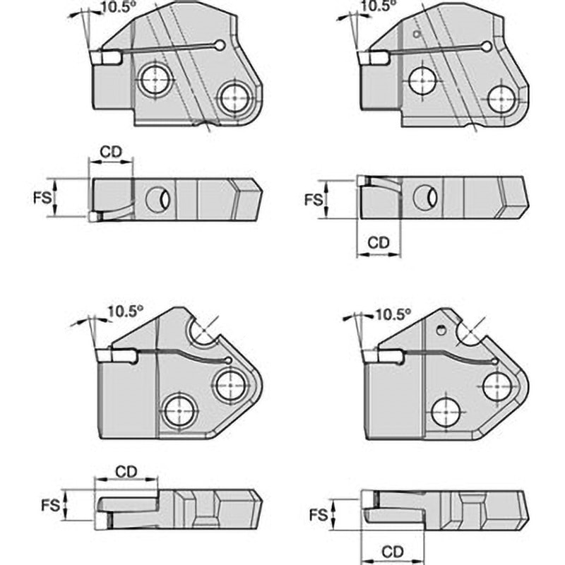 EVM65L0820A180999C Beyond Evolution 端面溝入れモジュラーブレード BEYOND EVOLUTION 1個 ケナメタル 【通販モノタロウ】