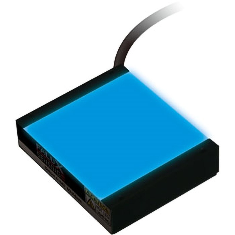 OPF-S27x27B-DF センシングバックライト照明 OPFシリーズ OPTEX FA (オプテックス・エフエー) 可視光 発光色:青 青 拡散タイプ   OPF-S27x27B-DF