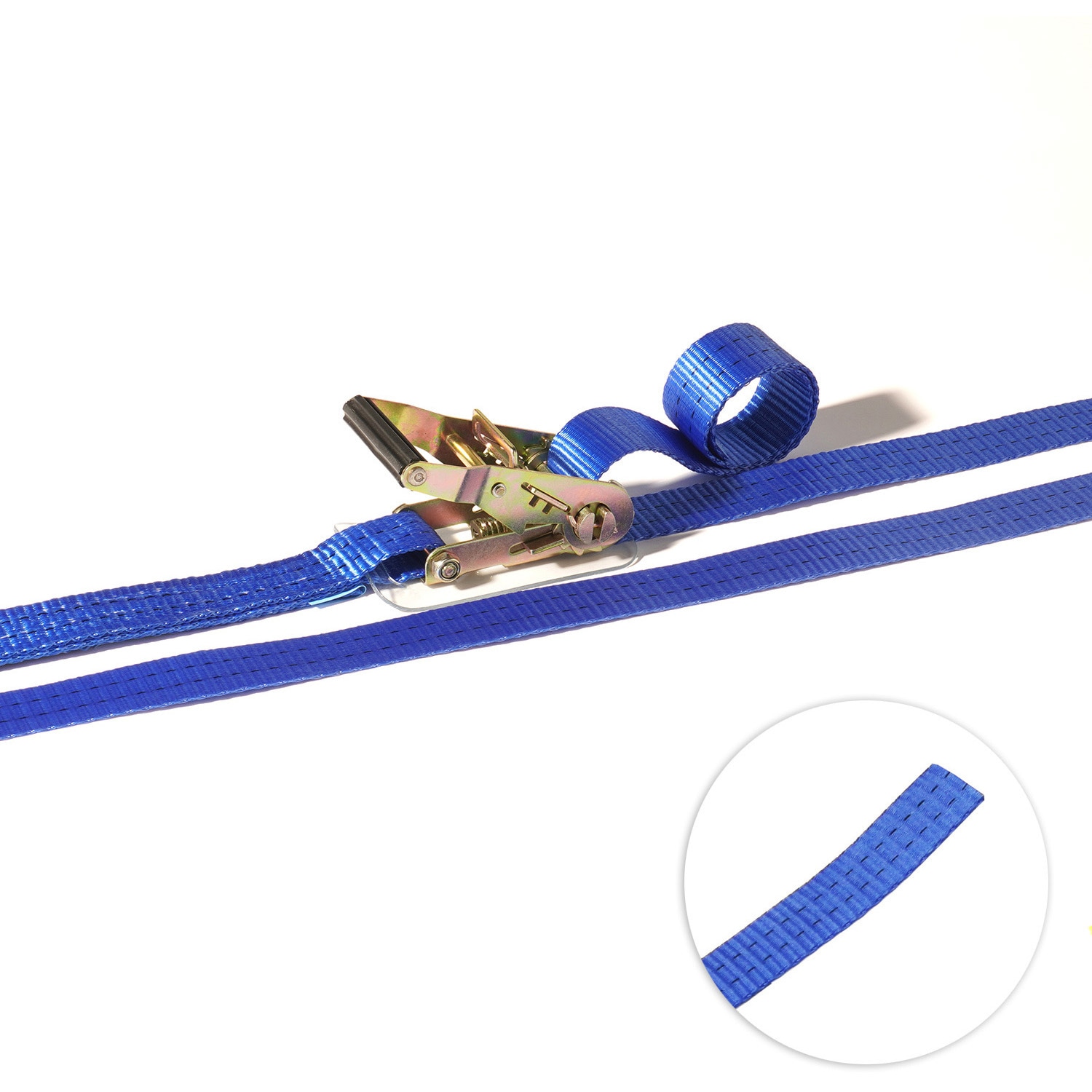 ラッシングベルト青 アイ5ton 幅75mm×長さ1+5m フリーク 75188 (65-6906-52) フリーク FREAK ラッシングベルト青 アイ5ton 幅75mm×長さ1+5m