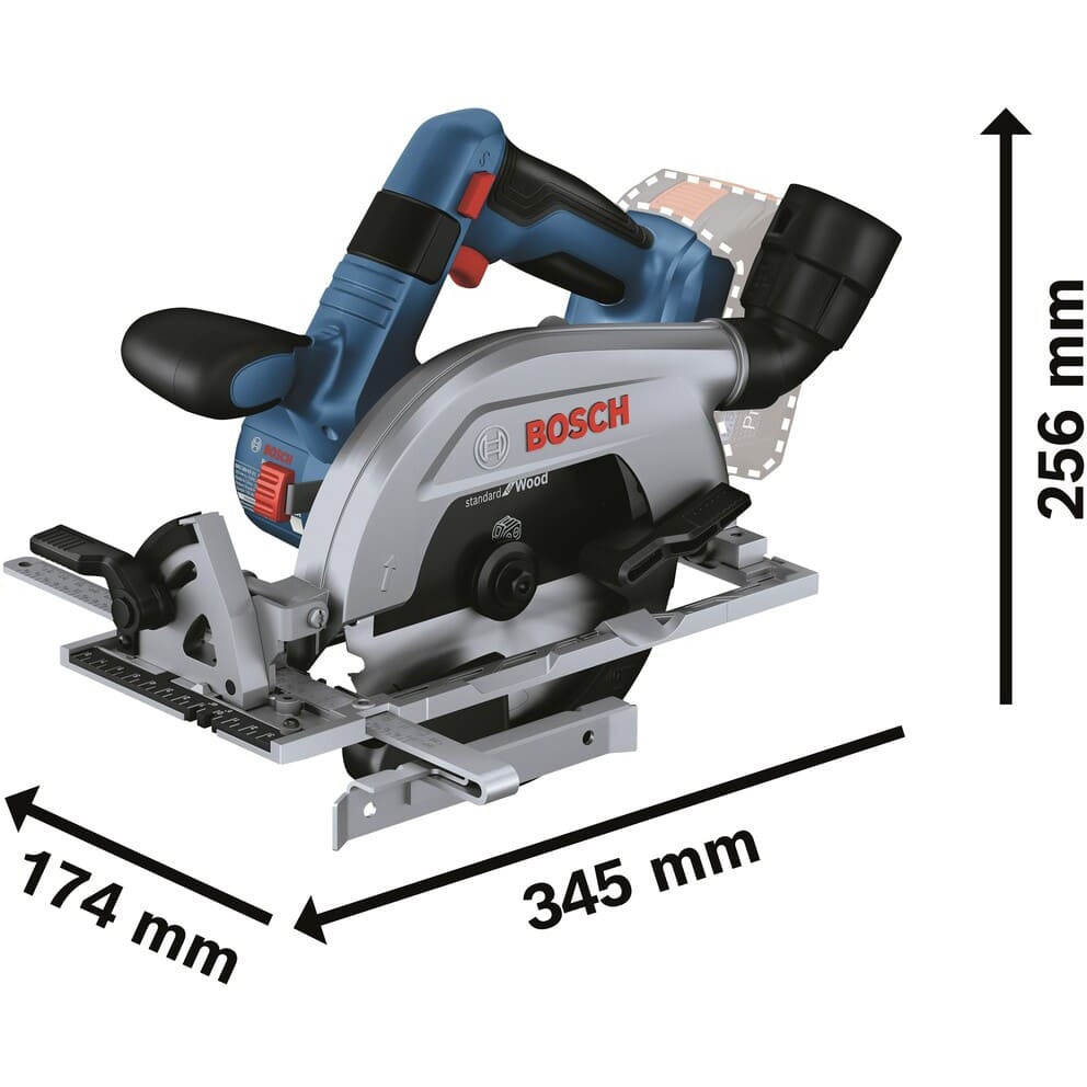 本体のみ 充電式マルノコ BOSCH ボッシュ GKS18V-57 プロフェッショナル