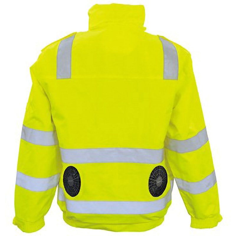 MESH-BR-12000 高視認性 安全空調エアコンジャケット ブレイン ウエア