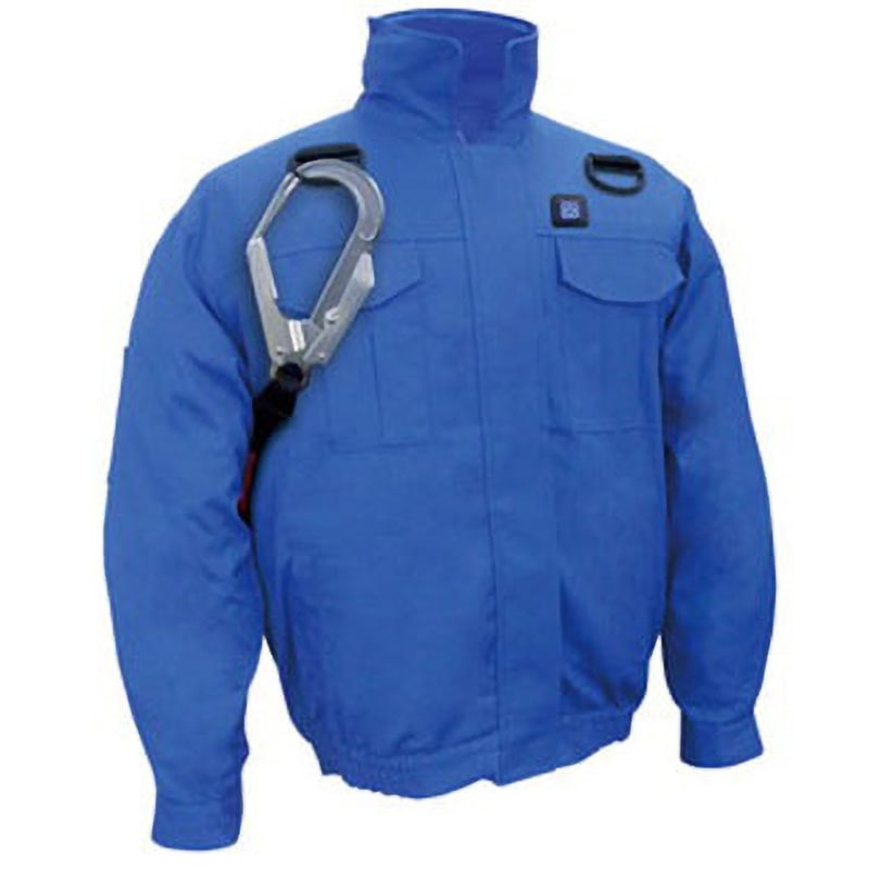 ナイロン装具類 個人装備 全6色】バイカラーツナギ服（JIS帯電防止規格・脇メッシュ・B体
