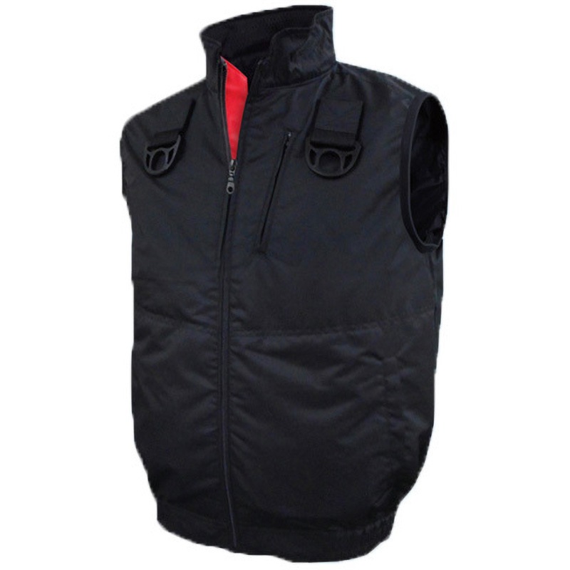 MESH-BR-T8118-1 胸スイッチ式 空調ベスト(フルハーネス対応)静電