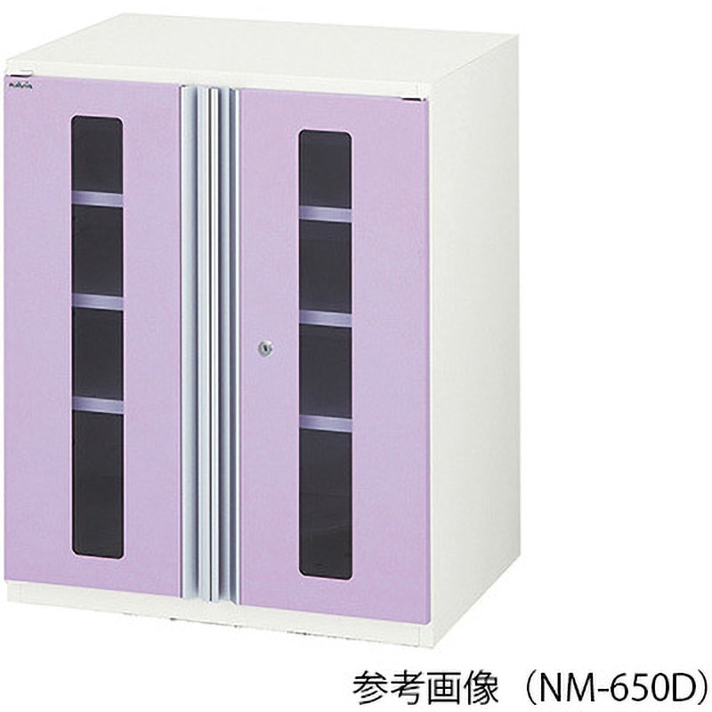 NM-650D アルティア中段両開きユニット ナビス(アズワン) 幅650mm奥行498mm高さ795mm