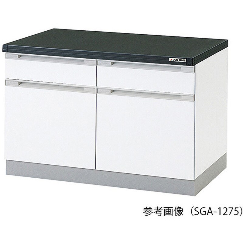 サイド実験台 木製タイプ 寸法450×750×800mm SGA-457