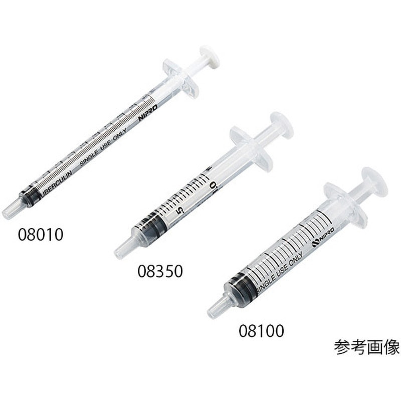 8138 シリンジ 針なし ロック 中口 NIPRO(ニプロ) 容量2.5mL 1箱(100本