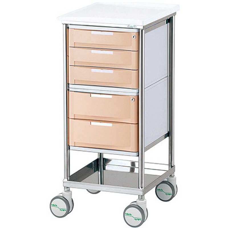 5段BOX ピーチ ナビスメイト・トレイワゴン ナビス(アズワン) 5段